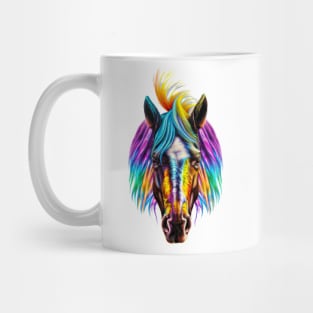 Colorful Horse Mug